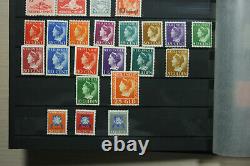 00019 Dutch Indies and New Guinea collection with 25GLD, Bandoeng and many more