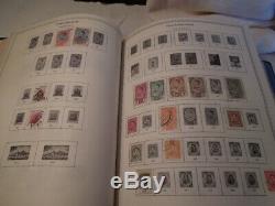1 loaded Minkus Supreme Global Stamp Album #8 of 8 Sw-Za many stamps collection