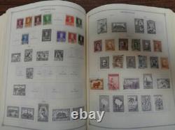 11 Volumes Scott International Stamp album collection Beg. 1980 A-Z no US