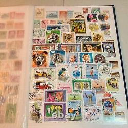 16 Pg Stamp Book Collection Full United States Canada Europe International
