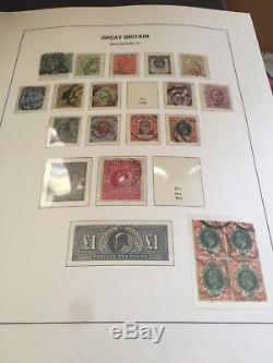 1840 2015 Great Britain LARGE STAMP COLLECTION IN SIX (6) DAVO ALBUMS I VI