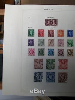 1841-1965 Valuable Collection in Red Simplex Album Blocks Covers etc 107 photos