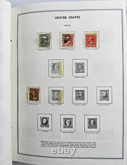 1847-1988 United States Liberty Stamp Album- Vintage Stamp Collection