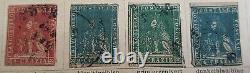 1851-1860 Italy States Tuscany Collection On Album Page Used Sg2248 Cv£1900