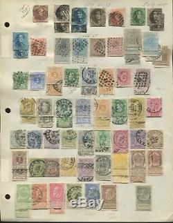 1851-1940 Belgium Mint & Used Postage Stamp Collection Album Pages Value $1,900