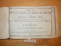 1872 SCOTT STAMP ALBUM 5th EDITION 267 Stamps World Wide Rare Collection 179 pgs