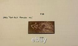 1872 To 1960's EGYPT RARE STAMPS COLLECTION/ STAMP ALBUM KING FUAD & MORE
