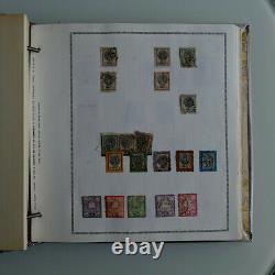 1876-1935 Persian Kingdom Stamp Collection on Album