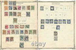 1890's NETHERLANDS STAMP COLLECTION HIGH VALUE ALBUM PAGE, COULD BE AMAZING GIFT