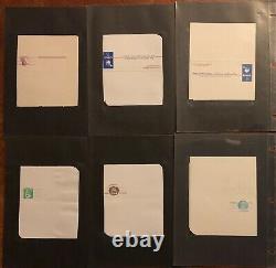 1892-2001 US Postal Reply Message Card Collection in Album