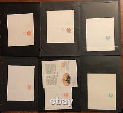 1892-2001 US Postal Reply Message Card Collection in Album