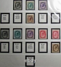 1897-1969 CANADA Collection in Lindner Hingeless Album F/VF MNH/MH/MNG