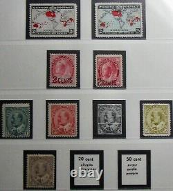 1897-1969 CANADA Collection in Lindner Hingeless Album F/VF MNH/MH/MNG