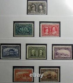 1897-1969 CANADA Collection in Lindner Hingeless Album F/VF MNH/MH/MNG