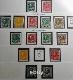 1897-1969 CANADA Collection in Lindner Hingeless Album F/VF MNH/MH/MNG