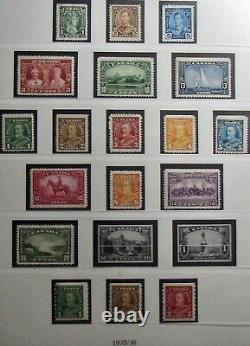 1897-1969 CANADA Collection in Lindner Hingeless Album F/VF MNH/MH/MNG