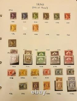 1920's-1970's IRAQ RARE STAMPS COLLECTION/ALBUM IRAQ SAVES PALESTINIAN STAMPS