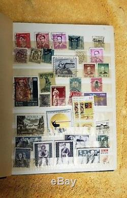 1920's to 1970's Vintage World Stamp Collection Full Book Postage Stamp Album