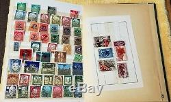 1920's to 1970's Vintage World Stamp Collection Full Book Postage Stamp Album
