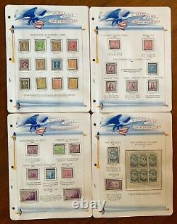 1926-1960 Complete Mint US Stamp Collection in White Ace Hingeless Album