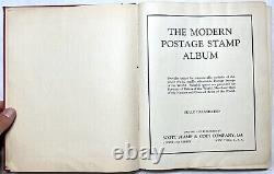 1930 Scott Modern Postage Stamp Album World Collection International China Rare