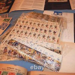 1930's-90's Huge Worldwide Vintage Unsearched Postage Stamp Collection