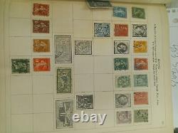 1931 PARAGON INTERNATIONAL POSTAGE STAMP ALBUM With 403 stamps See pics! Free ship