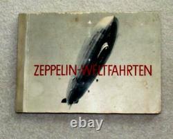 1933 Graf Zeppelin Round the World Flight Collectors Album Complete Airship