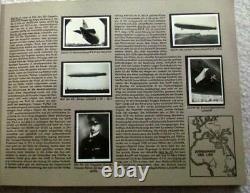 1933 Graf Zeppelin Round the World Flight Collectors Album Complete Airship