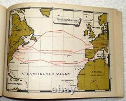 1933 Graf Zeppelin Round the World Flight Collectors Album Complete Airship