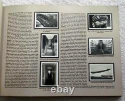 1933 Graf Zeppelin Round the World Flight Collectors Album Complete Airship