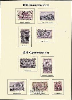 1935-1991 United States Stamp Collection in Mystic Heritage Album