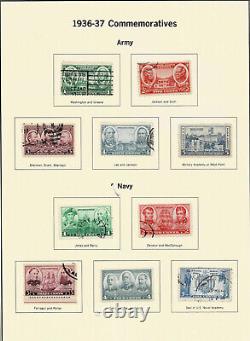 1935-1991 United States Stamp Collection in Mystic Heritage Album