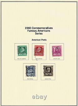 1935-1991 United States Stamp Collection in Mystic Heritage Album