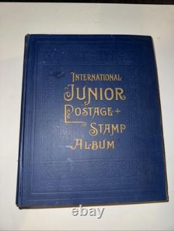 1935 Scott International Junior Stamp Album W Over Worldwide Stamps Us