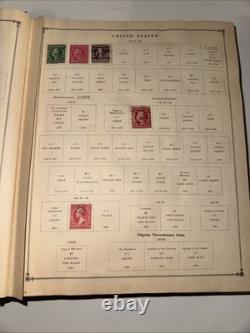 1935 Scott International Junior Stamp Album W Over Worldwide Stamps Us