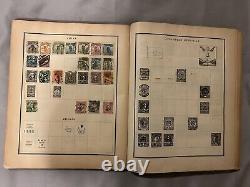 1935 Vintage MODERN Postage STAMP Album Over 3000 Worldwide Prior 1960s