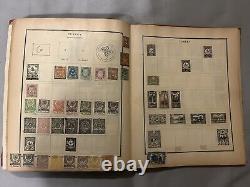 1935 Vintage MODERN Postage STAMP Album Over 3000 Worldwide Prior 1960s