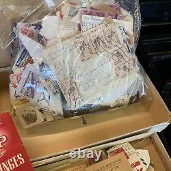 1935 Vintage MODERN Postage STAMP Album Over 3000 Worldwide Prior 1960s Loose