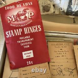 1935 Vintage MODERN Postage STAMP Album Over 3000 Worldwide Prior 1960s Loose