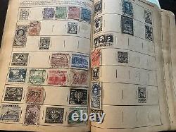 1936 Captain Tim's Ww Stamp Album Lot Vintage Collection