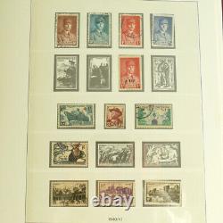 1940-1956 France Stamp Collection on Lindner Album