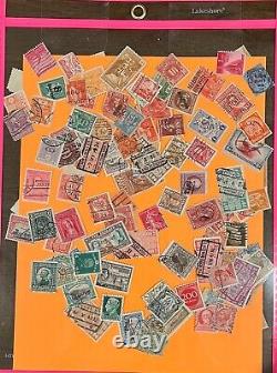 1940 Modern Postage Stamp Album World Collection OVER 1200 Stamps in book