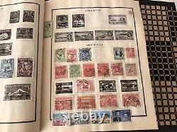 1940 Scott Modern Postage Stamp Album Loaded withover 2000 Stamps