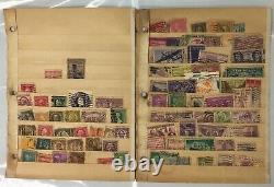 1950s Big World Stamp Collection in Miniature Sheet Album