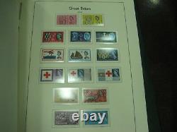 1953-1970 Plain & Phosphor Commemorative Stamp Collection Album Lighthouse