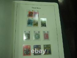 1953-1970 Plain & Phosphor Commemorative Stamp Collection Album Lighthouse