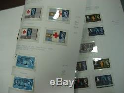 1953 1974 Plain & Phosphor Mnh Commemorative Stamp Collection Collecta Album