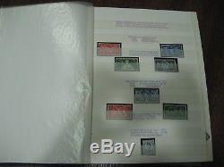 1953-1980 Plain & Phosphor Commemorative Stamp Collection Lindner Album