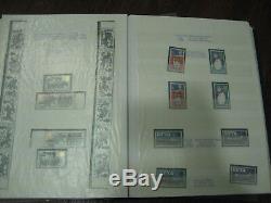 1953-1980 Plain & Phosphor Commemorative Stamp Collection Lindner Album